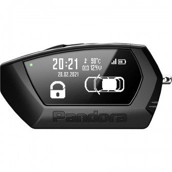 Брелок PANDORA LCD D027 BLACK карабин